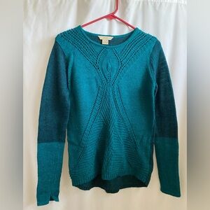 Natural Reflections Color Block Sweater